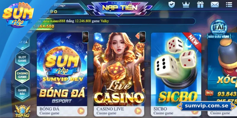 Sumvip - Link Trang Chủ Sum Vip Chính Thức Tại Việt Nam 29 Giới thiệu đôi nét về sân chơi Sumvip